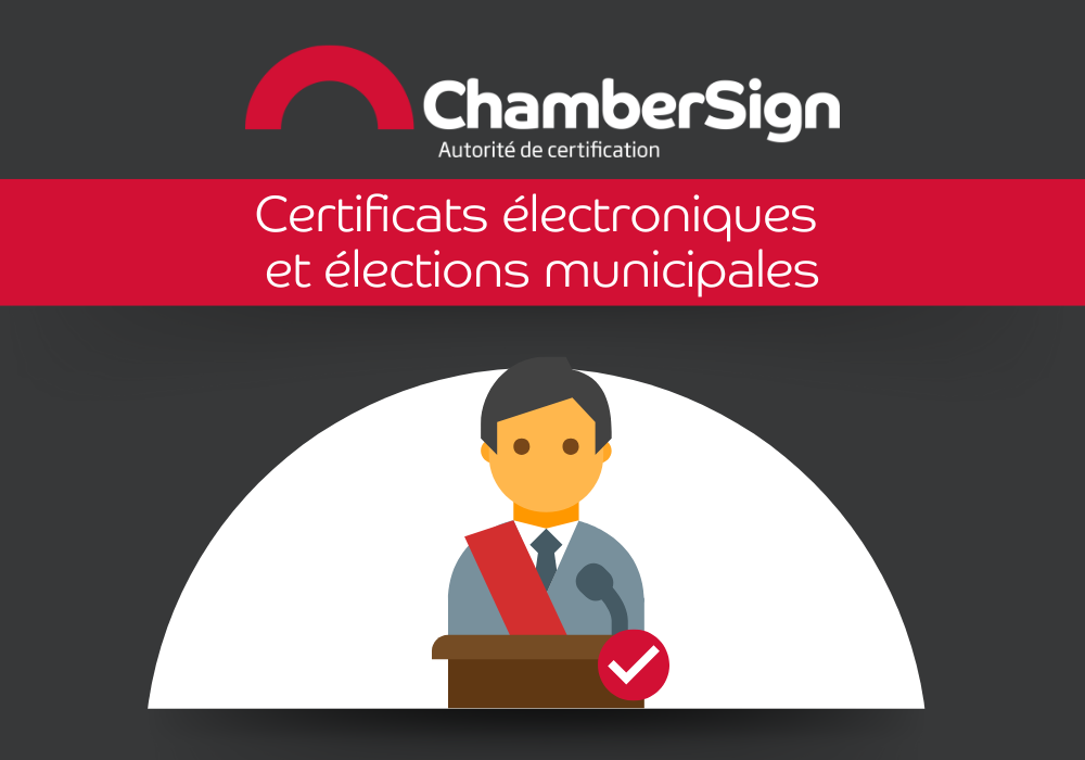 Illustration de l'article comportant un maire élu, représentatif du certificat électronique en mairie